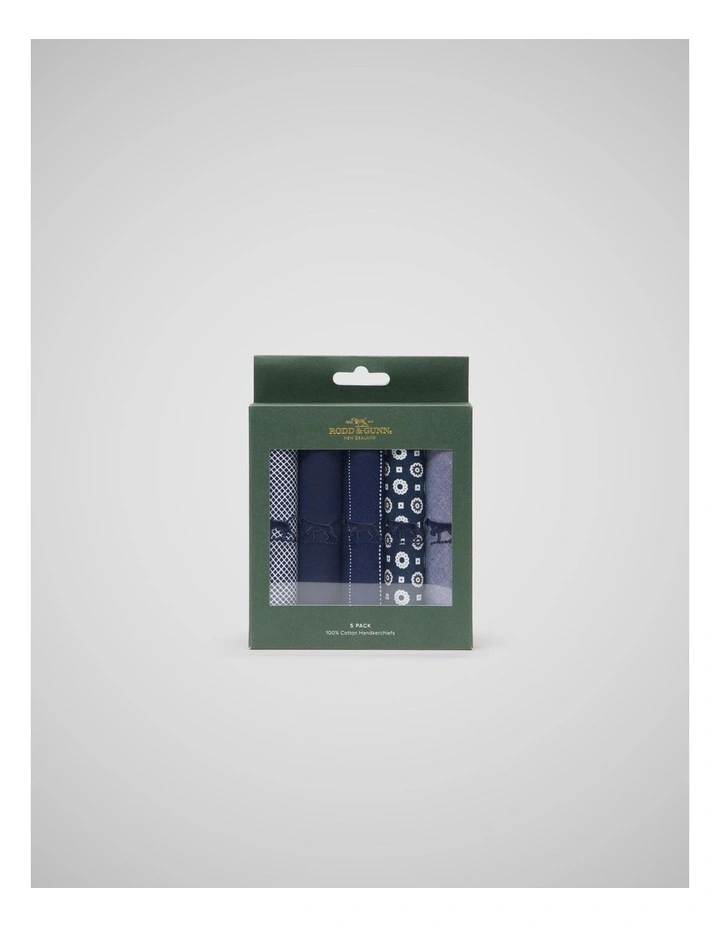 Gunner Handkerchief 5 Pk in Night Multi image 1