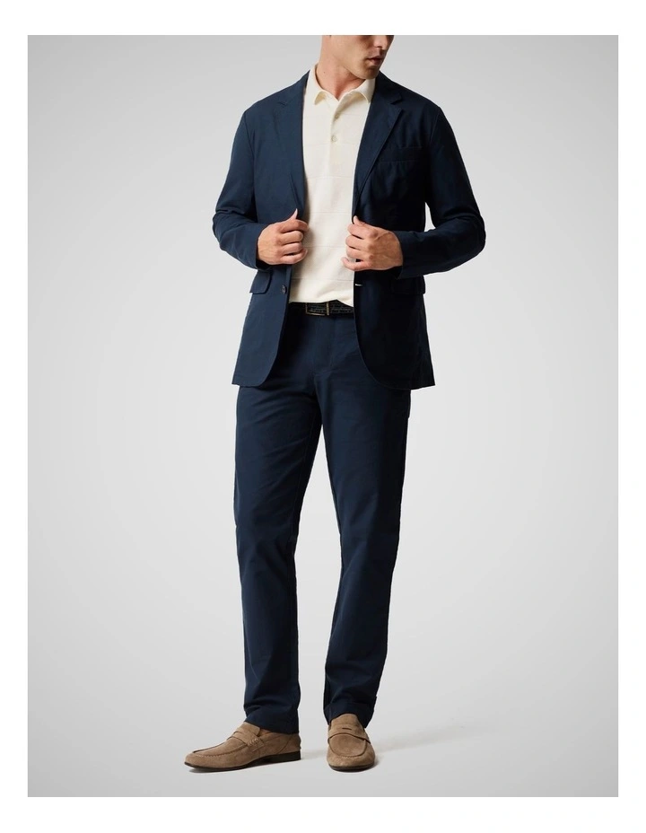 Blazer Jacket in Navy image 2