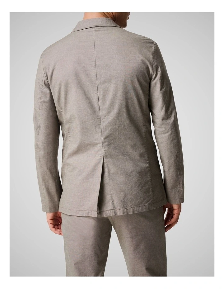 Blazer Jacket in Latte image 3