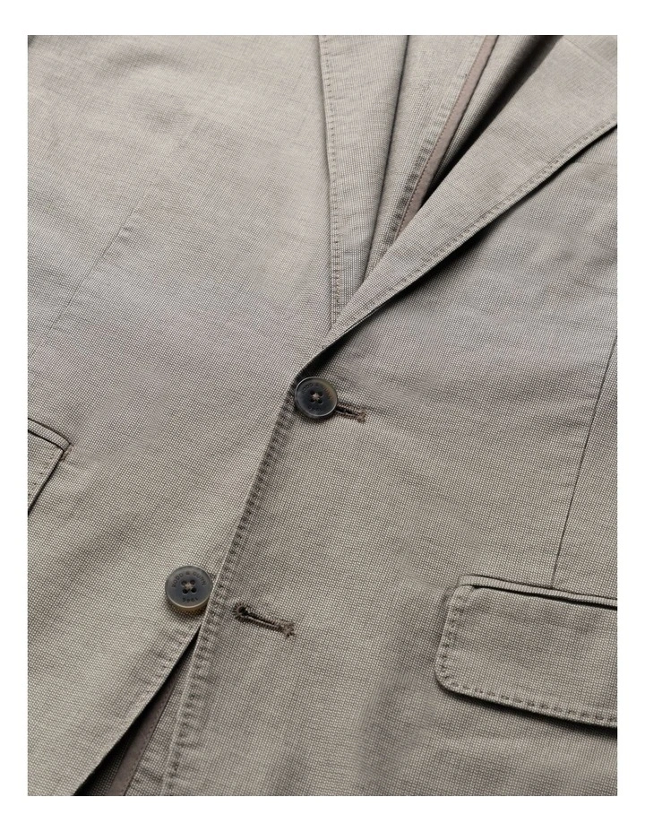Gunn Blazer Jacket in Latte image 5