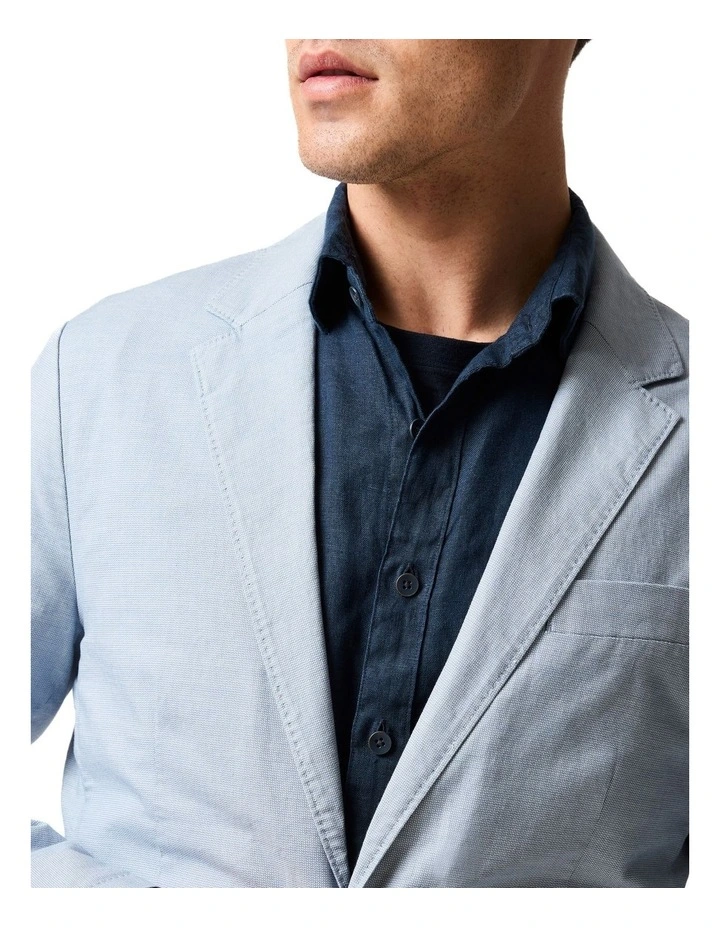 Gunn Blazer Jacket in Dusk image 6