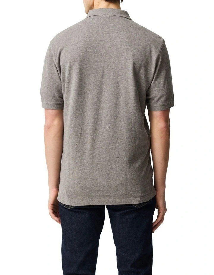 Original Fit Polo in Mocha image 3