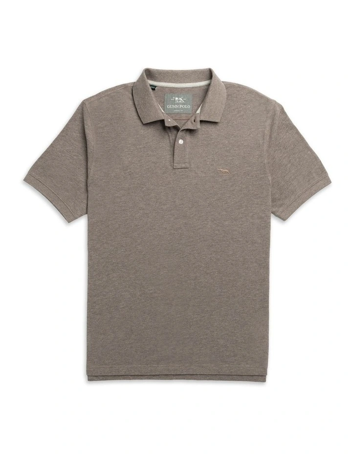 Original Fit Polo in Mocha image 4