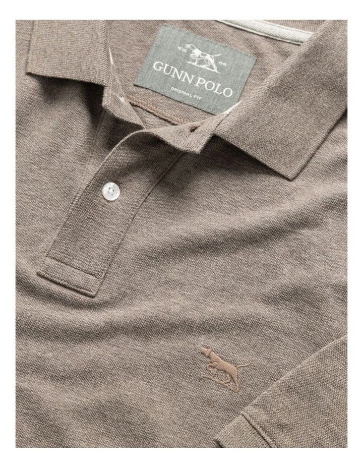 Original Fit Polo in Mocha image 5