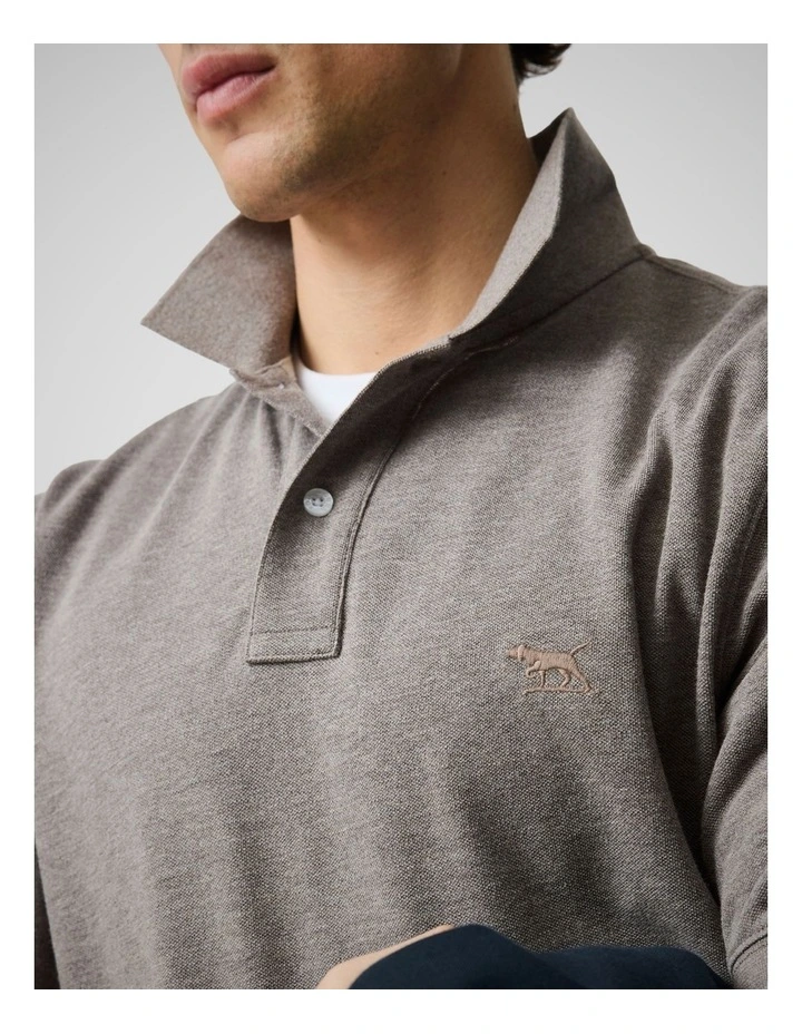 The Gunn Original Fit Polo in Mocha image 6