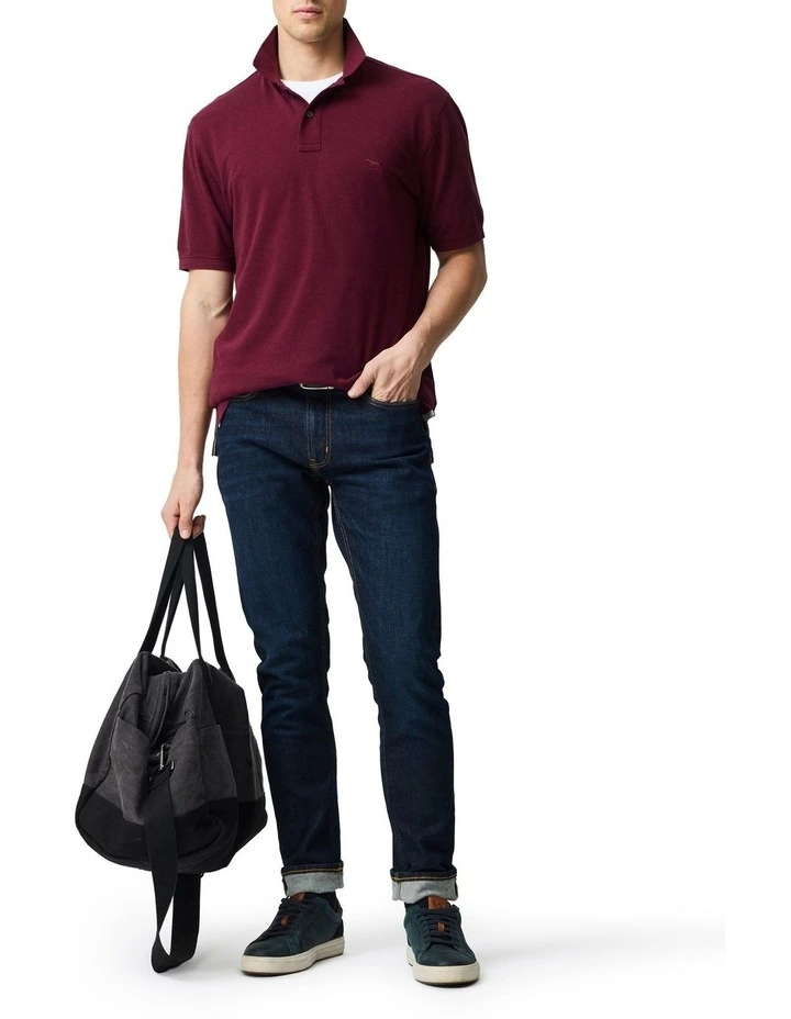 Original Fit Polo in Oxblood image 2