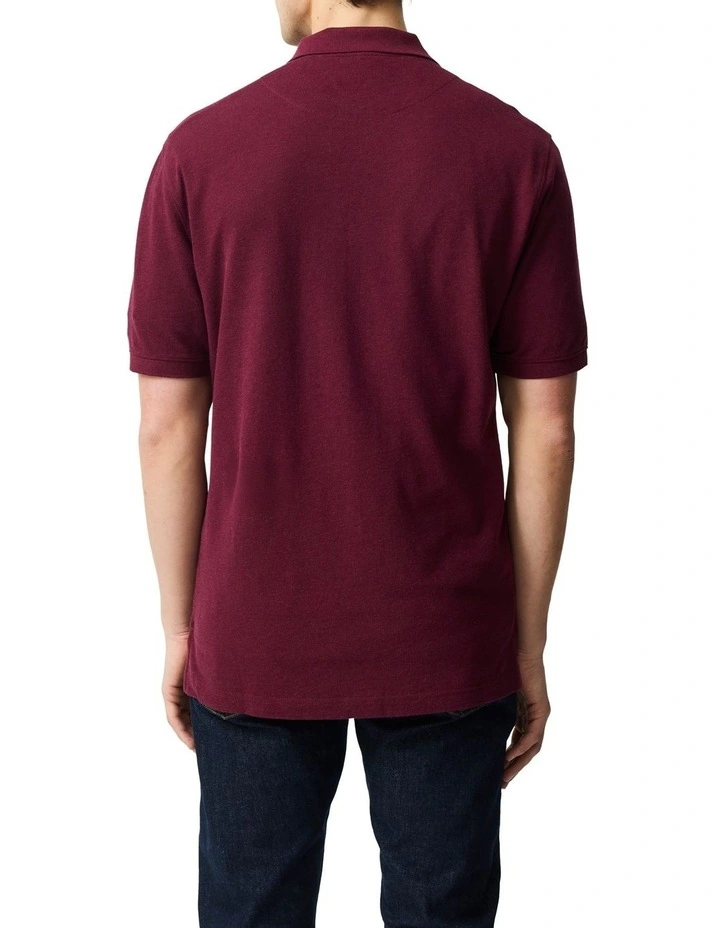Original Fit Polo in Oxblood image 3