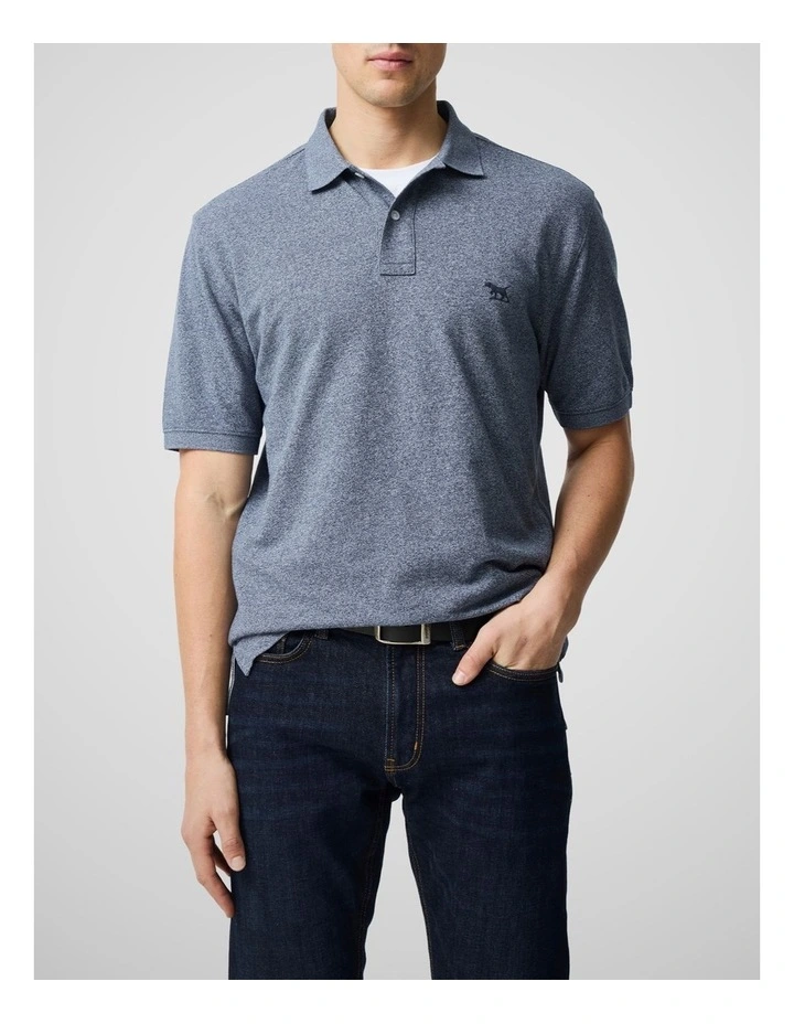 The Gunn Original Fit Polo in Denim image 1