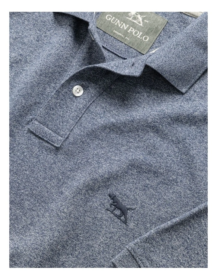 The Gunn Original Fit Polo in Denim image 5