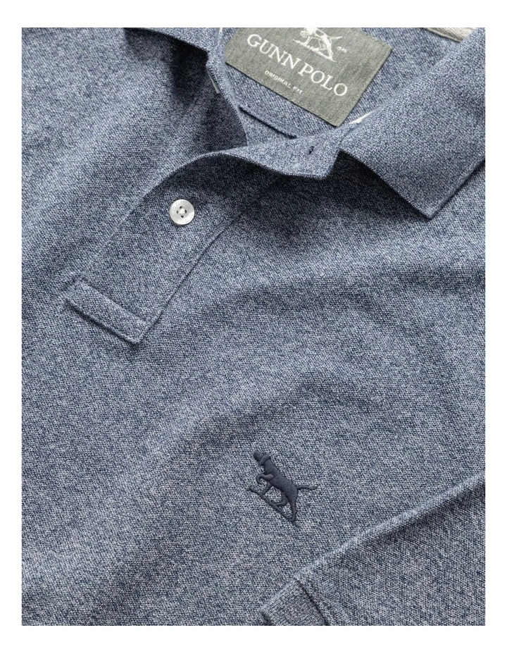 Original Fit Polo in Denim image 5
