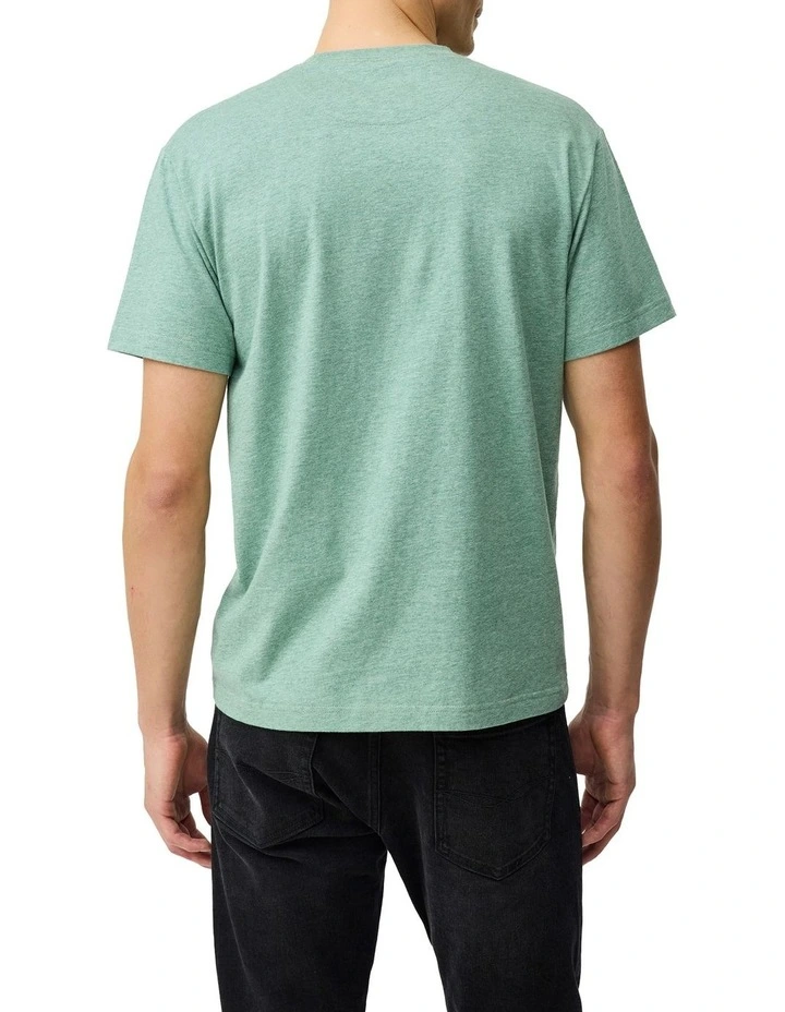 The Gunn Tee 2.0 in Dusty Sage image 3