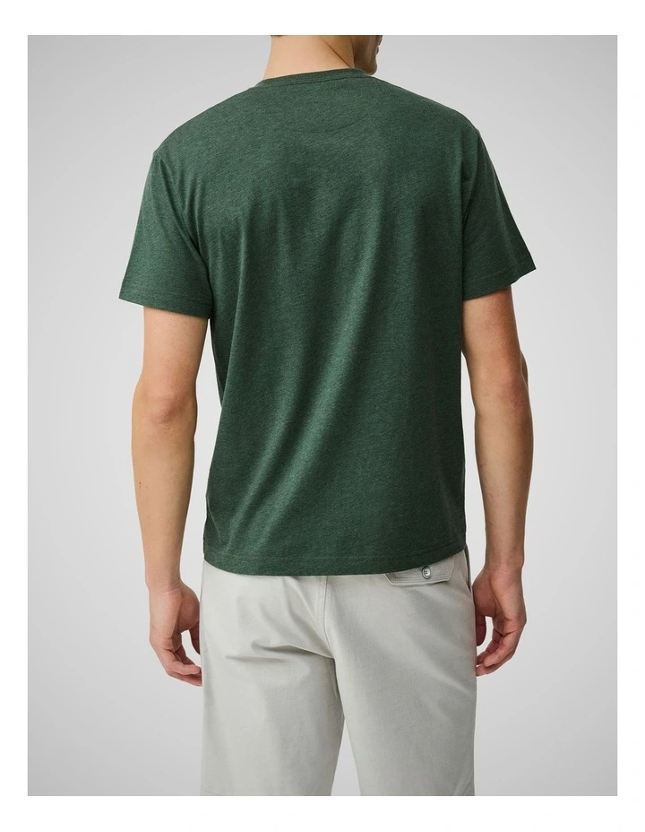 The Gunn Tee 2.0 in Hunter Green image 3