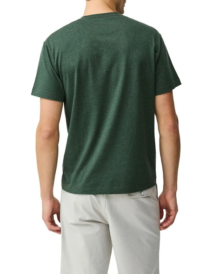 The Gunn Tee 2.0 in Hunter Green image 3