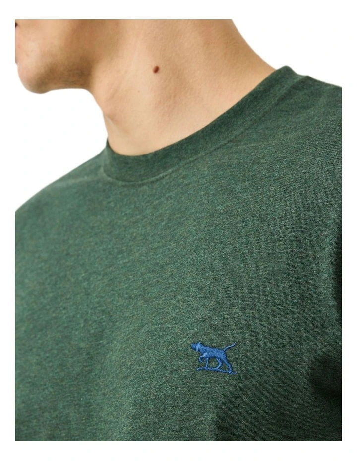 The Gunn Tee 2.0 in Hunter Green image 6