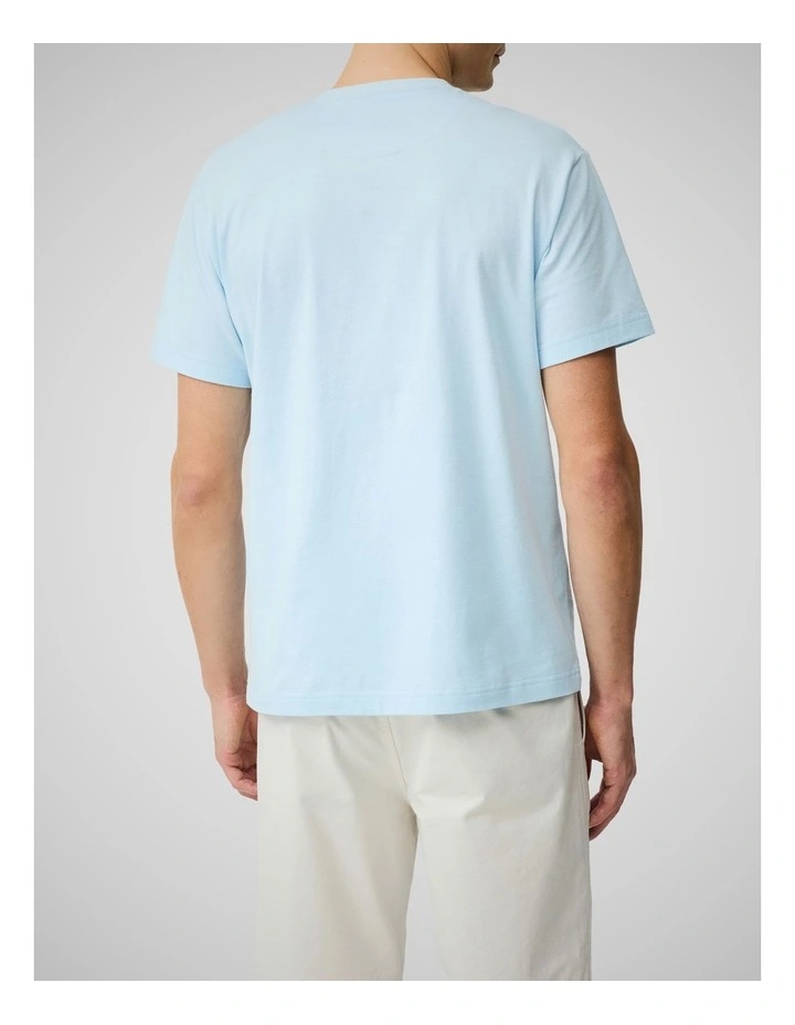 The Gunn Tee 2.0 in Ice Blue image 3