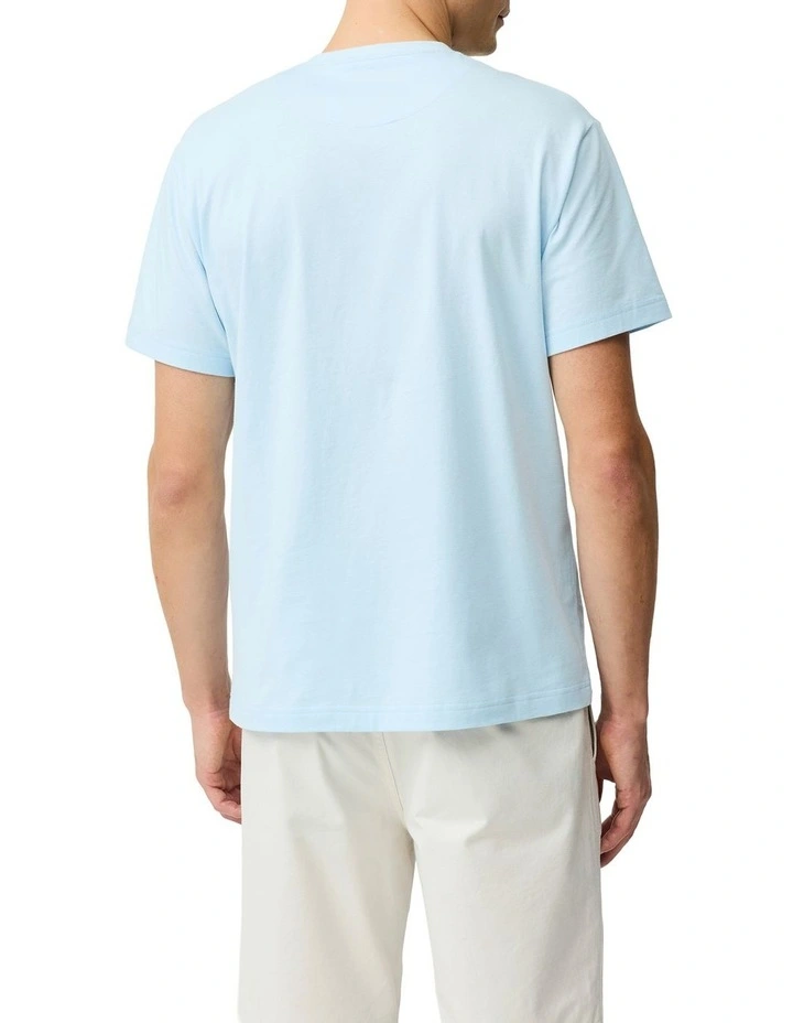 The Gunn Tee 2.0 in Ice Blue image 3