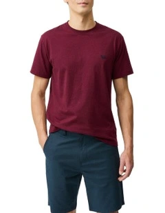 The Gunn Tee 2.0 in Oxblood