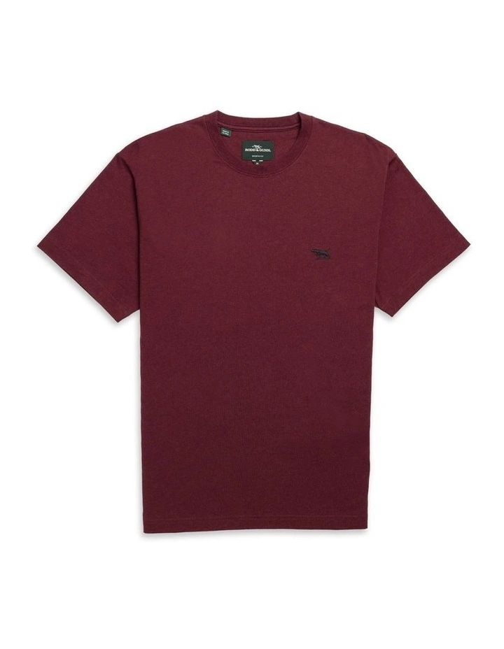 The Gunn Tee 2.0 in Oxblood image 4