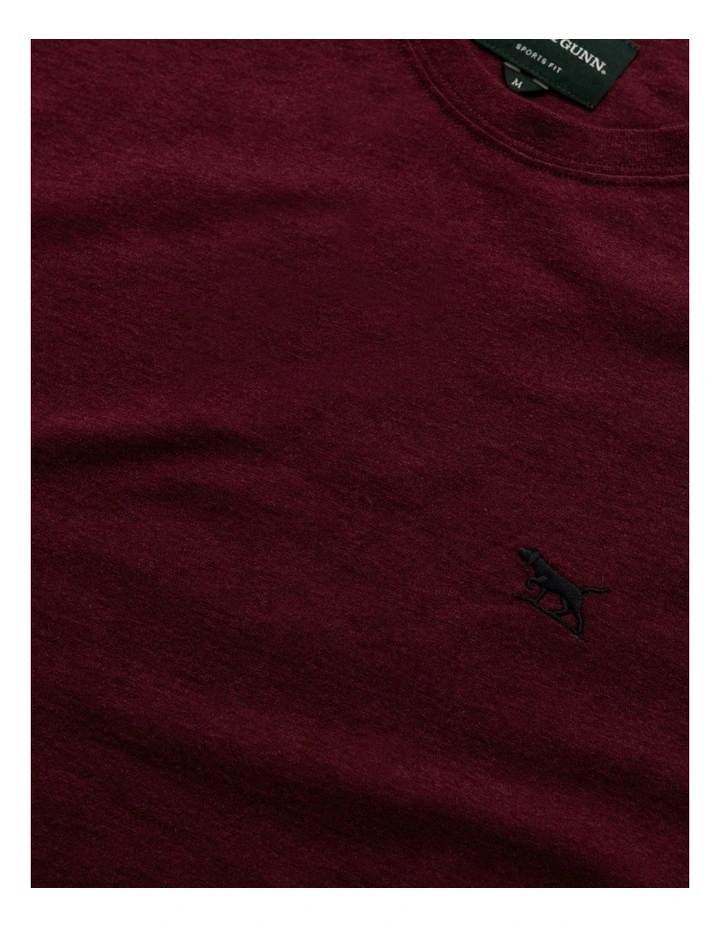 The Gunn Tee 2.0 in Oxblood image 5