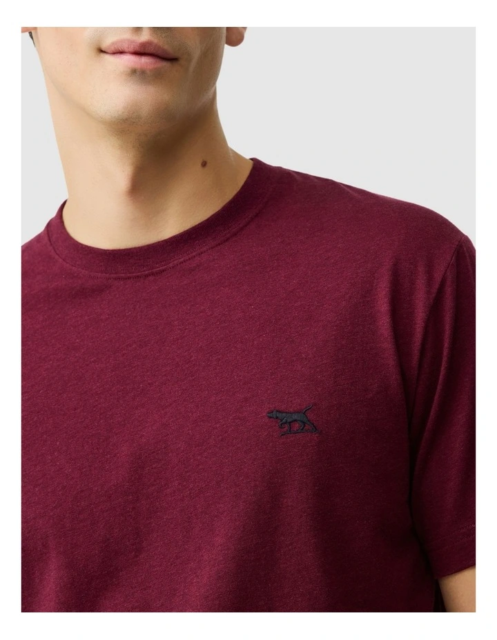 The Gunn Tee 2.0 in Oxblood image 6