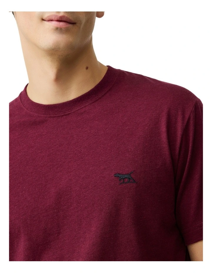 The Gunn Tee 2.0 in Oxblood image 6