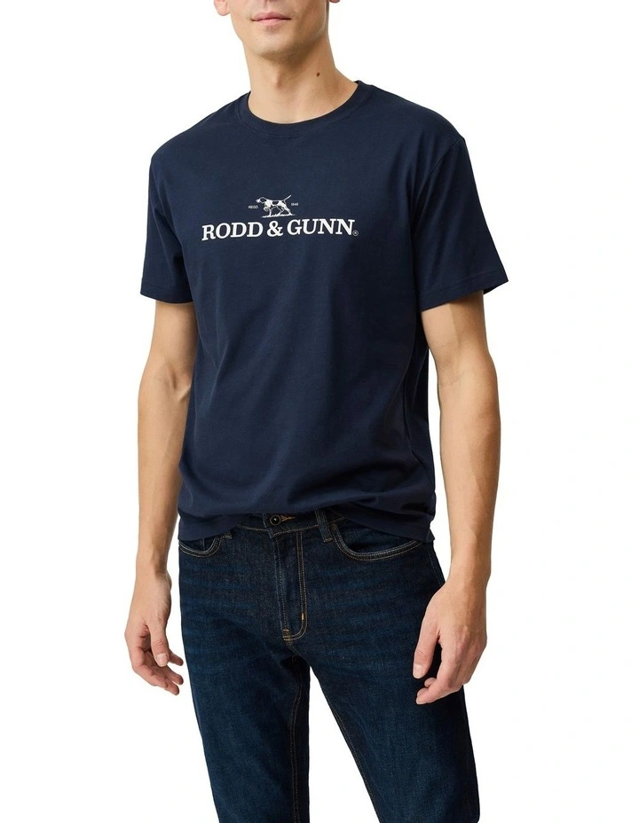 The Logo Tee 2.0 in Midnight image 1