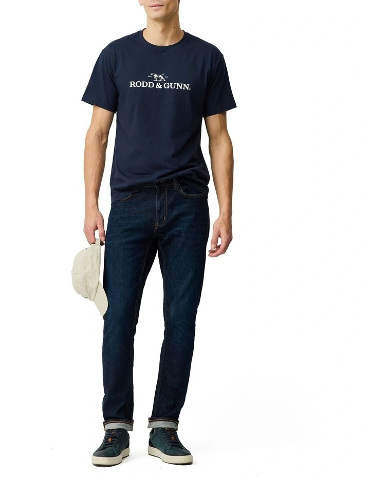 The Logo Tee 2.0 in Midnight image 2