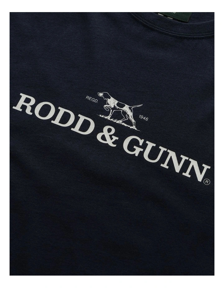 The Logo Tee 2.0 in Midnight image 5