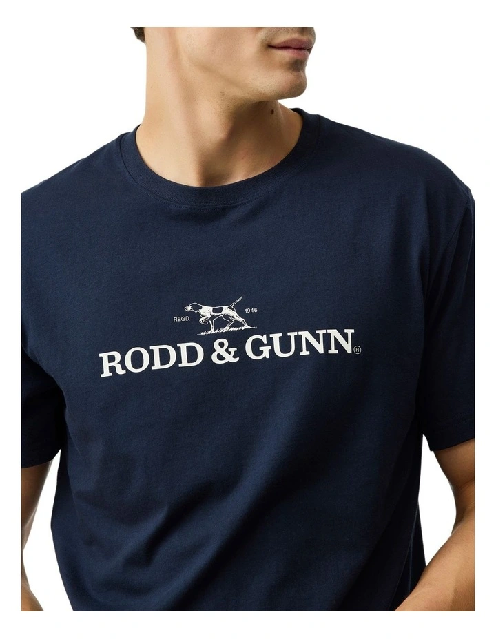 The Logo Tee 2.0 in Midnight image 6