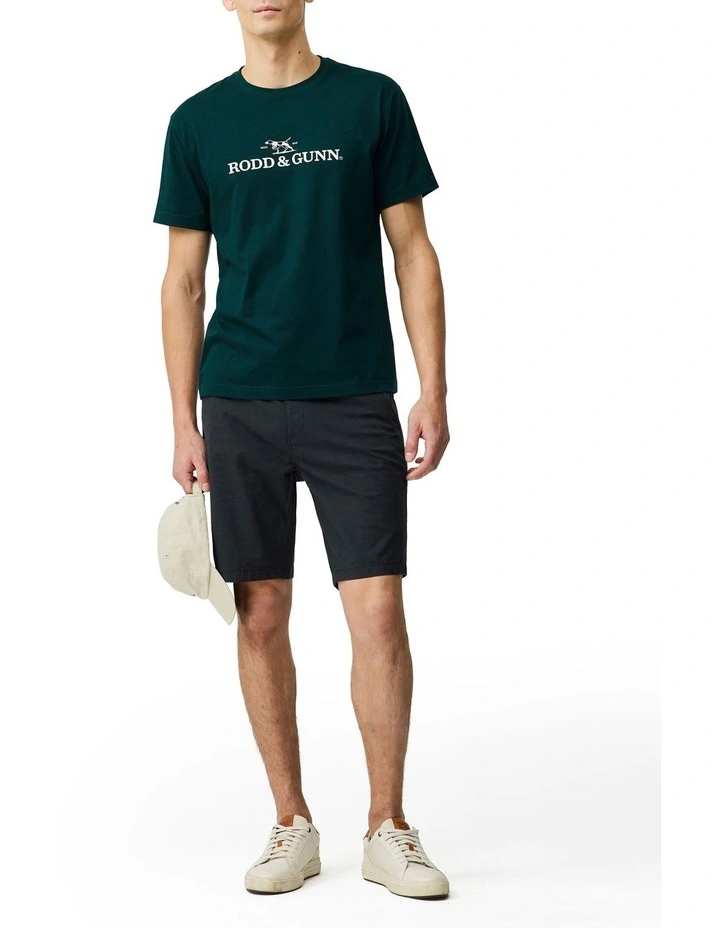 The Logo Tee 2.0 in Bottle Green image 2