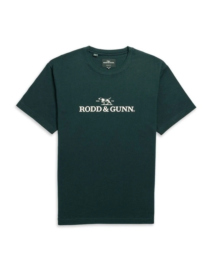 The Logo Tee 2.0 in Bottle Green image 4