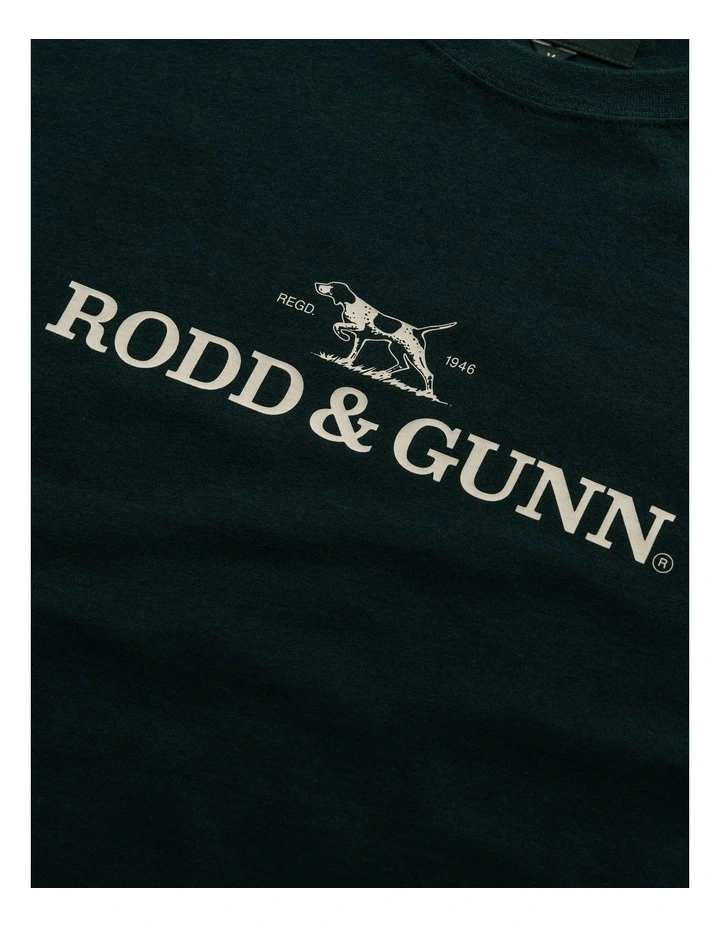 The Logo Tee 2.0 in Bottle Green image 5