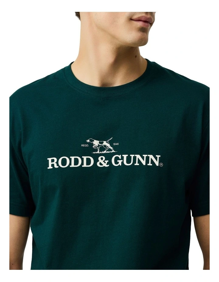 The Logo Tee 2.0 in Bottle Green image 6
