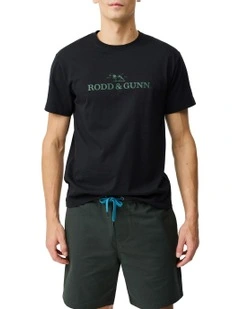 The Logo Tee 2.0 in Ebony