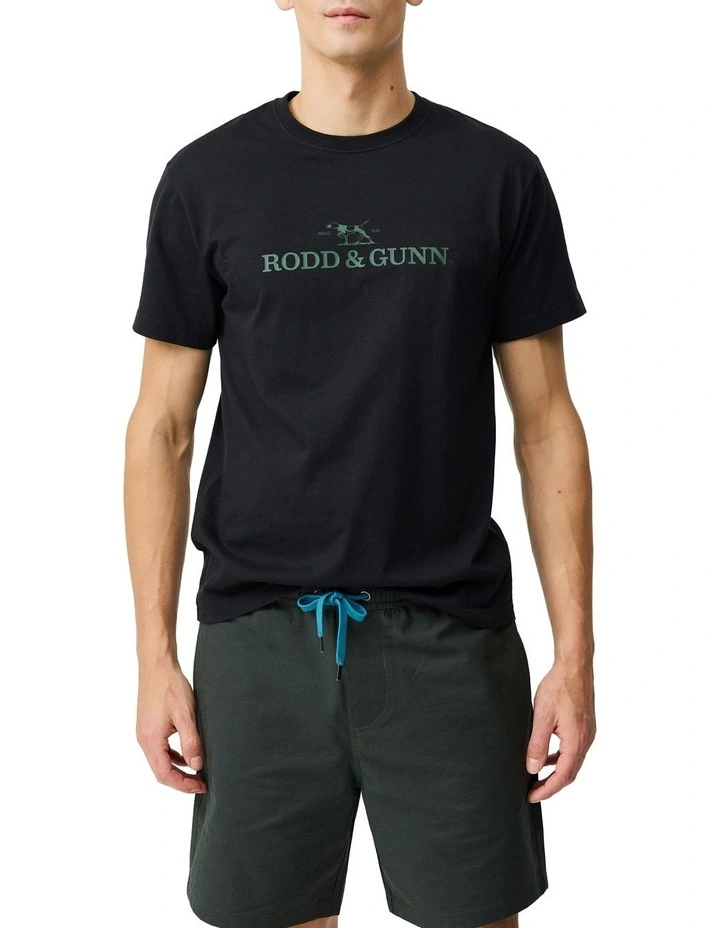 The Logo Tee 2.0 in Ebony image 1