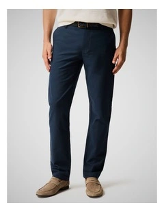 Gunn Chino Straight Pant in Navy