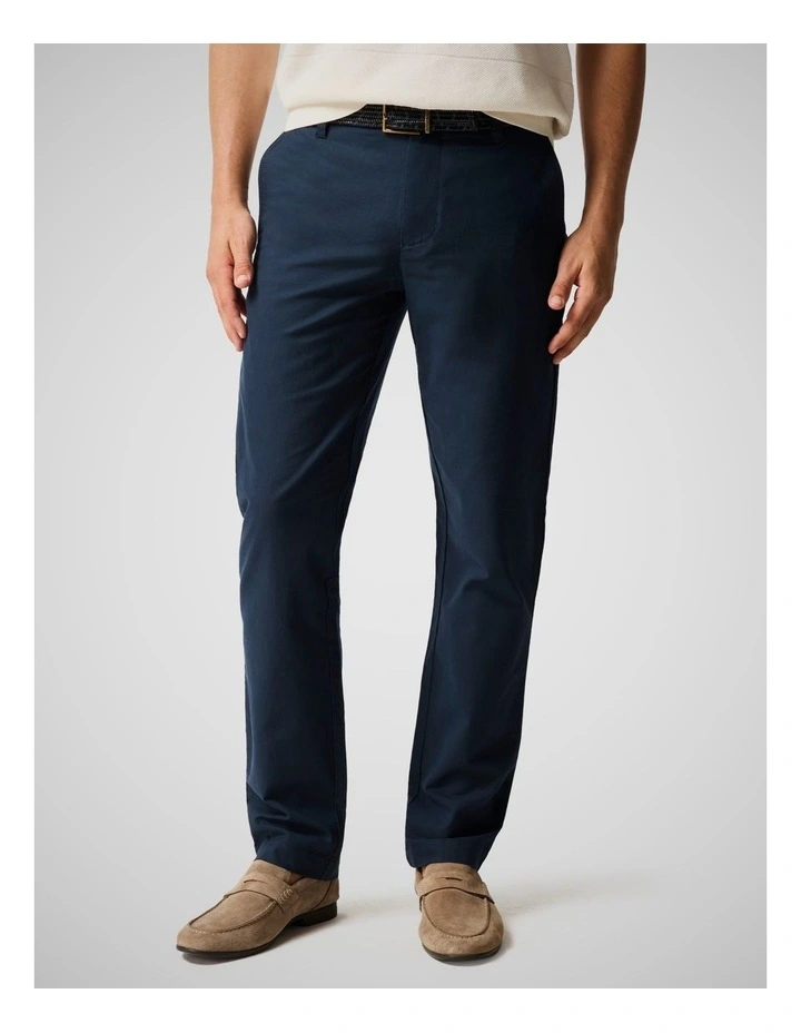 Gunn Chino Straight Pant in Navy image 1