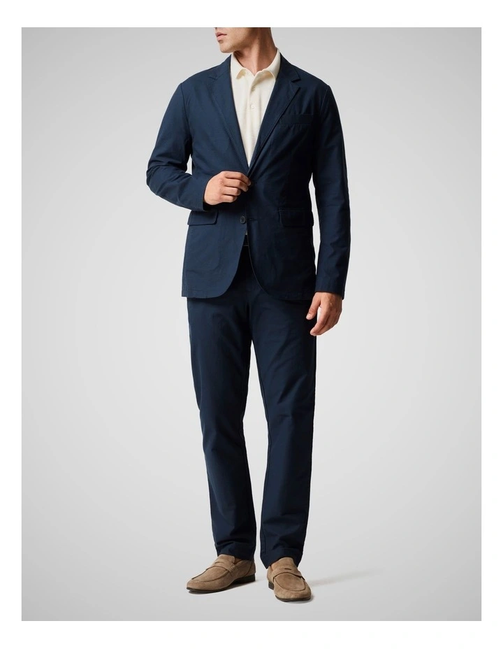 Gunn Chino Straight Pant in Navy image 2