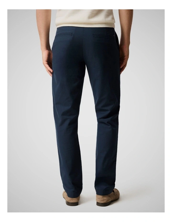 Gunn Chino Straight Pant in Navy image 3