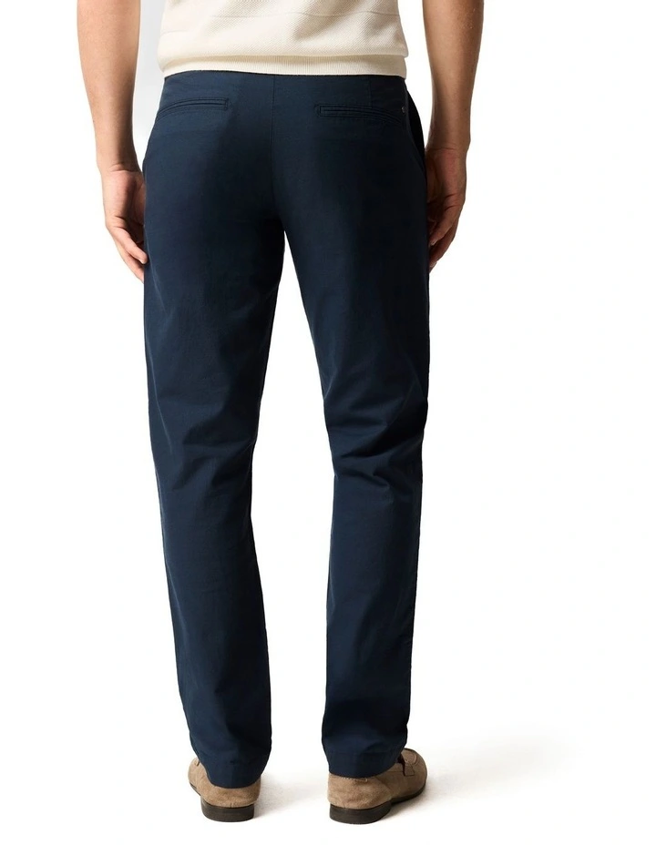 Chino Straight Pant in Navy image 3