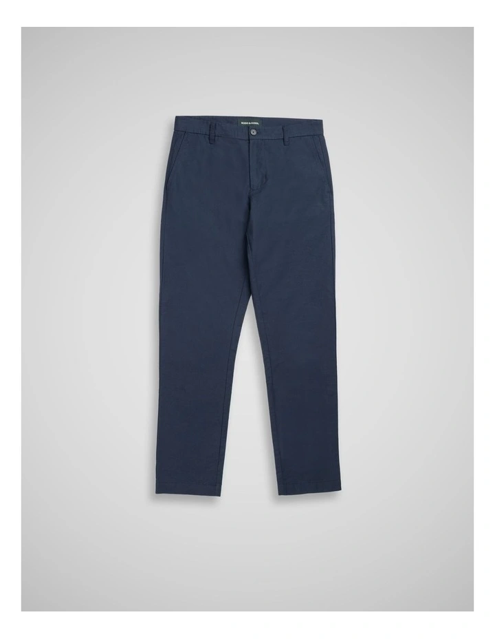 Gunn Chino Straight Pant in Navy image 4
