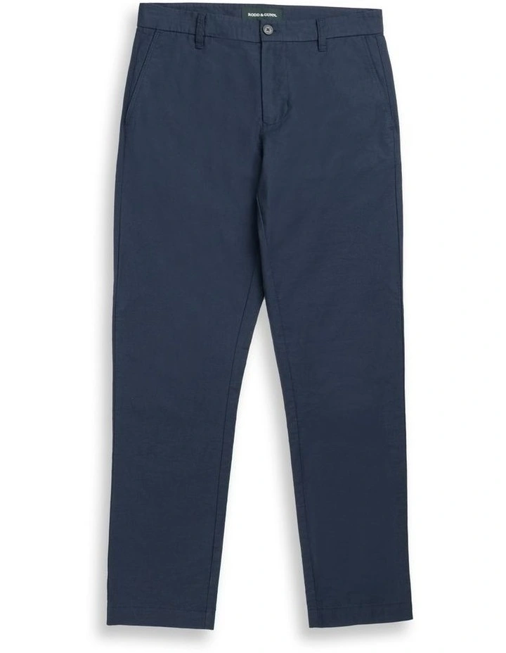 Chino Straight Pant in Navy image 4