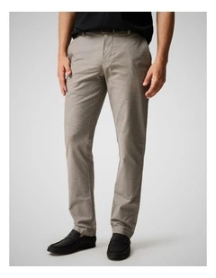 Chino Straight Pant in Latte