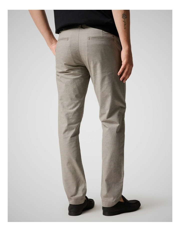 Chino Straight Pant in Latte image 3