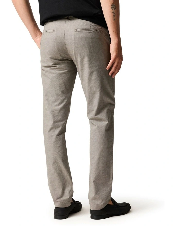 Chino Straight Pant in Latte image 3