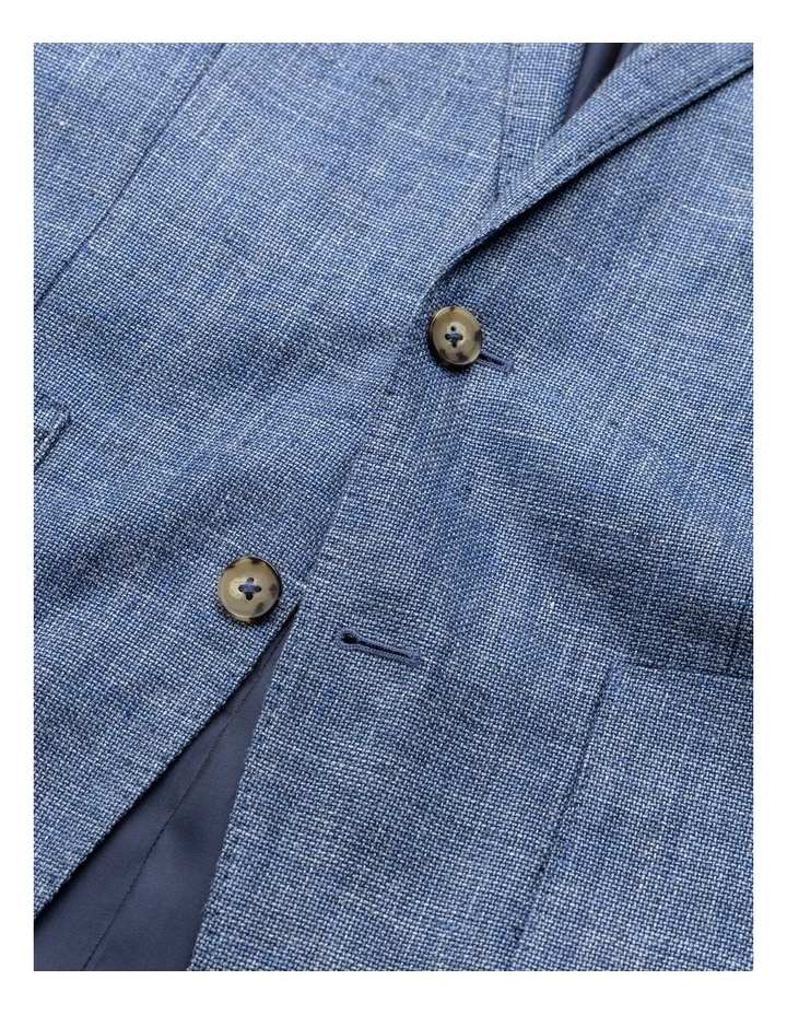 The Cascades Sports Fit Jacket in Marina image 5