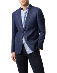 The Cascades Sports Fit Jacket in Midnight