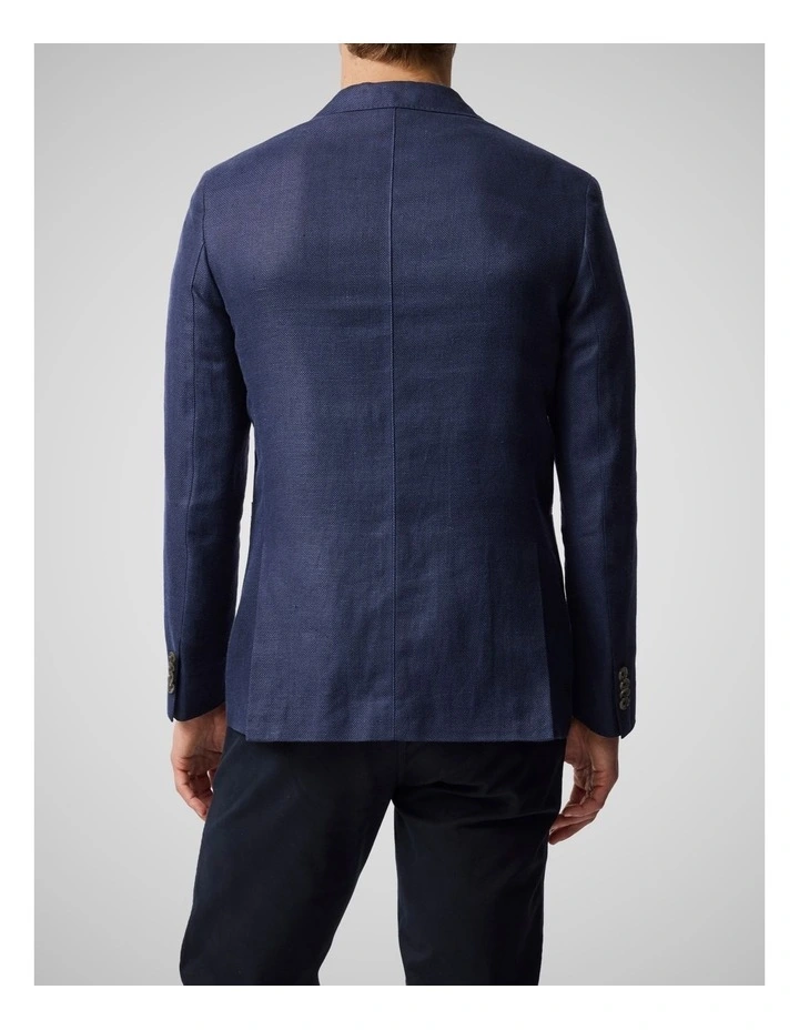 The Cascades Sports Fit Jacket in Midnight image 3