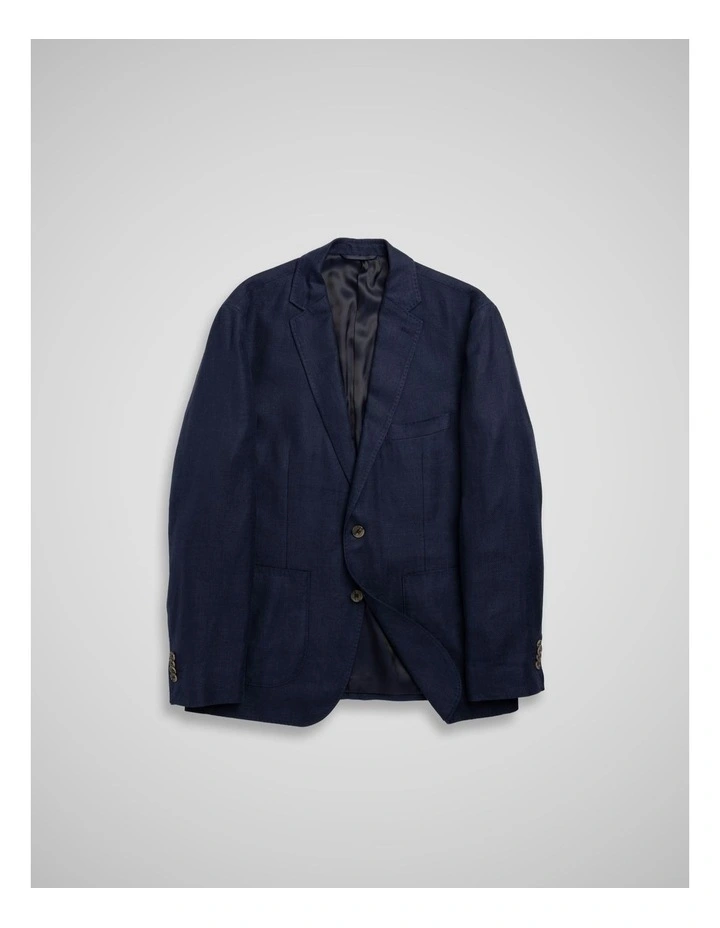 The Cascades Sports Fit Jacket in Midnight image 4