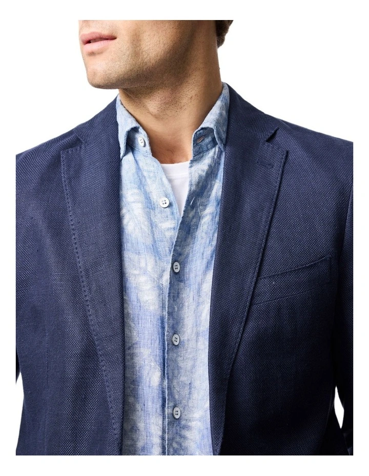 The Cascades Sports Fit Jacket in Midnight image 6